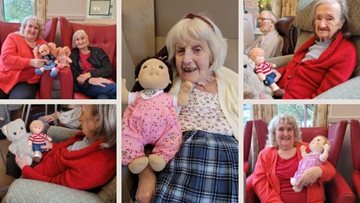 Bolton care home introduce new dignity dolls to Residents
